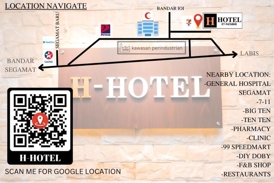 H Hotel Segamat Luaran gambar